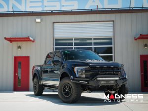 Ford Raptor Front Bumper - HoneyBadger - w/ Hoop - Addictive Desert Designs - 2021